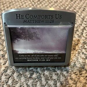 Inspirational Photo Frame with Scripture